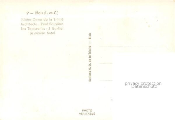Blois 41 Notre Dame de la Trinite – Bild 2