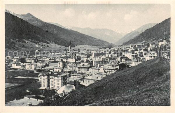 Davos GR mit Tinzenhorn