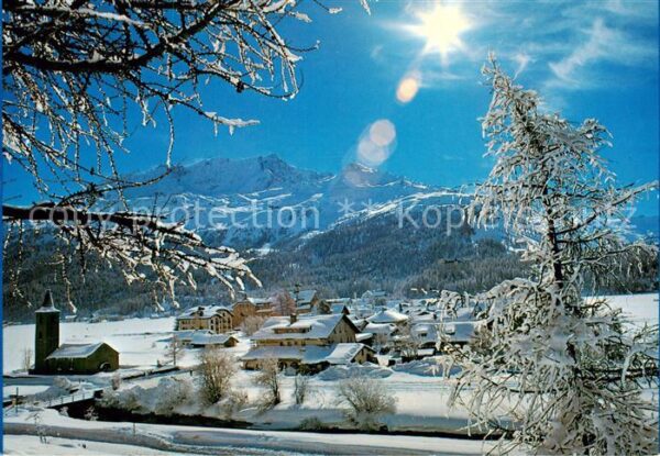 Sils Baselgia GR Winter