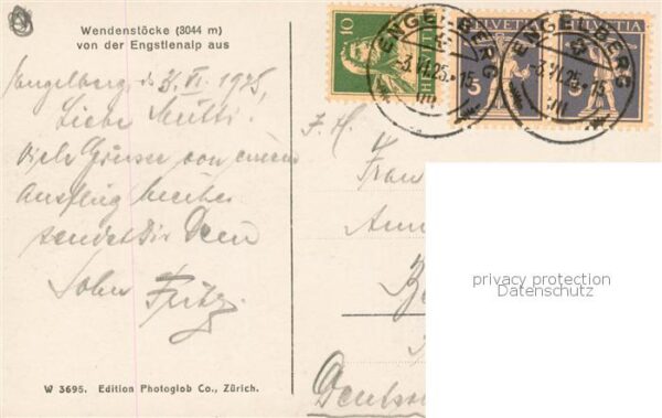 Wendenstoecke 3042m BE von der Engstlenalp aus Bergwelt Berner – Bild 2