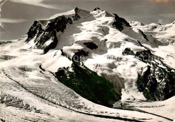 Zermatt VS Gornergrat Monte Rosa Gornergletscher u
