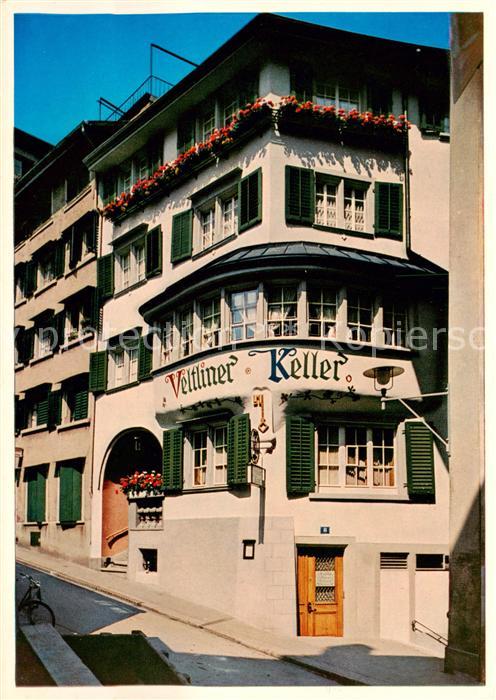 Zuerich ZH Veltliner Keller Restaurant