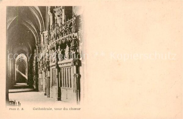 Chartres 28 Cathedrale tour du choeur