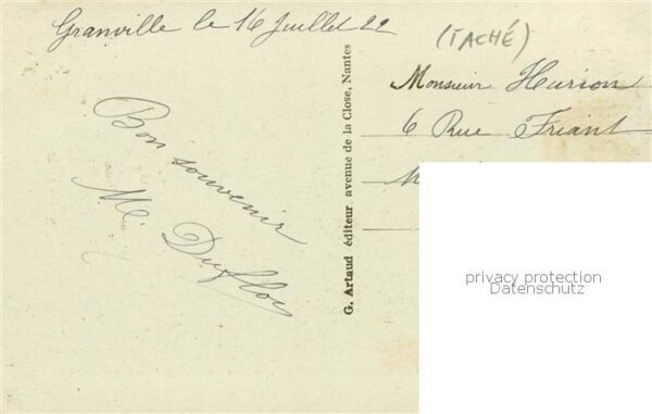 Granville 50 Manche Effet de Vague au Plat Gousset Le Casin – Bild 2