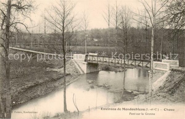 Choue 41 Loir-et-Cher Pont sur la Grenne