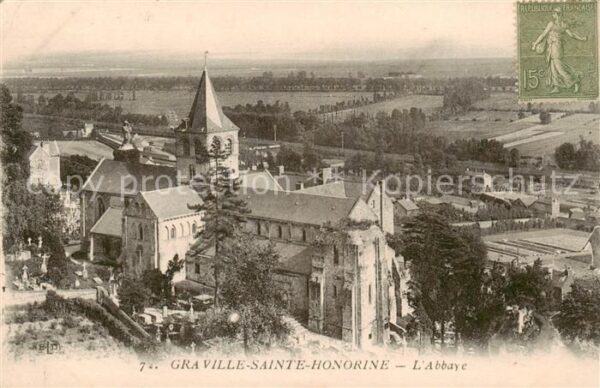 Graville-Sainte-Honorine 76 Seine-Mariti Abbaye
