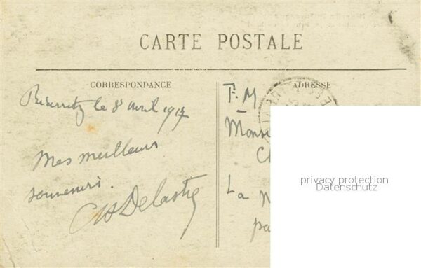Biarritz Pyrenees Atlantiques La Roche aux Enfants par Maree basse – Bild 2