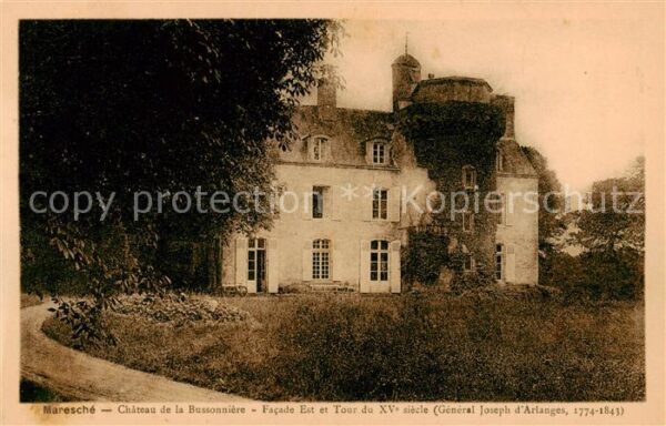 Maresche 72 Sarthe Chateau de la Bussonière