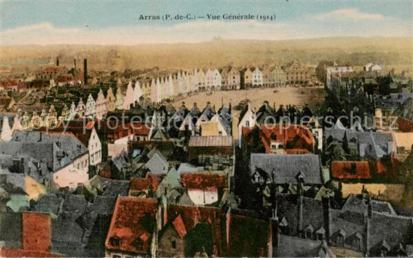 Arras  62 Vue generale