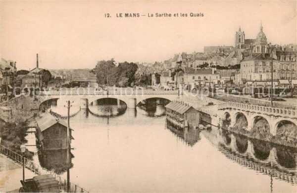 Le Mans Sarthe La Sarthe et les Quais