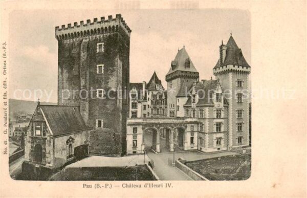 Pau 64 Chateau d’Henry IV