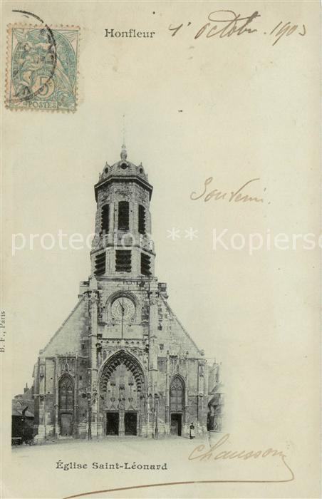 Honfleur Eglise Saint Léonard