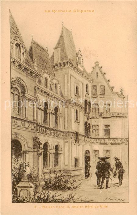 La Rochelle 17 Maison Henri II ancien Hôtel de Ville P