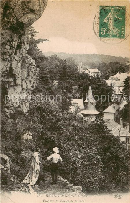 Bagnoles-de-l Orne Vue sur la Vallee de la Vée