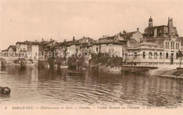 Bar-le-Duc 55 Etablissement de Bains et Douches vieil