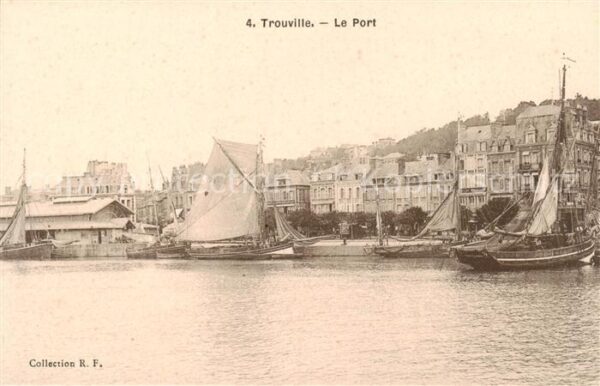 Trouville-sur-Mer Le port