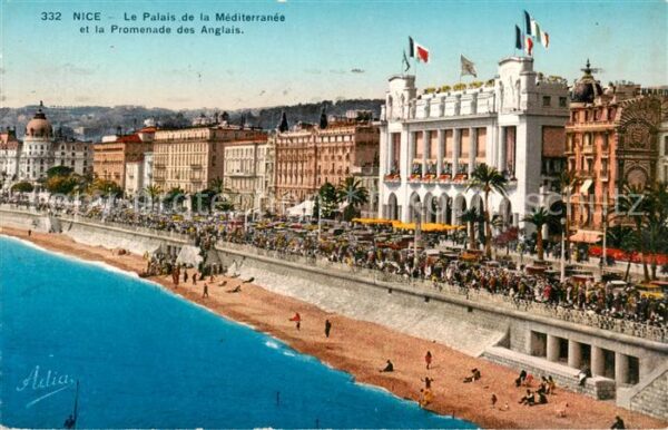 Nice  06 Nizza Palais de la Méditerrannée et Promenade