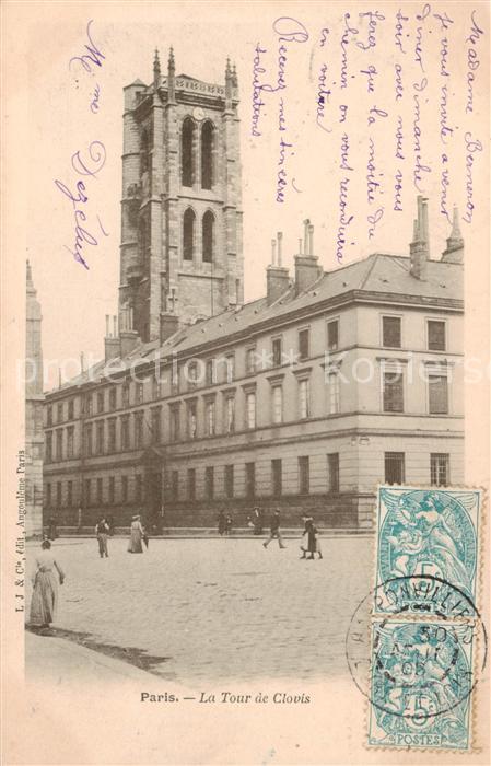 Paris 75 La Tour de Clovis