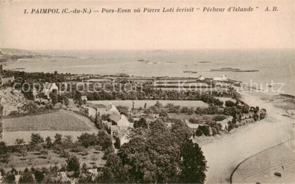 Paimpol 22 Pors-Even où Pierre Loti évrivit Pêcheu
