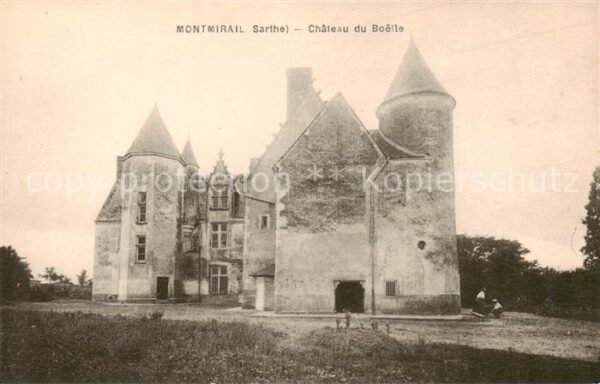 Montmirail 72 Sarthe Chateau du Boelle