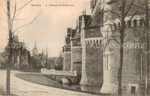 Bonnetable 72 Sarthe Chateau
