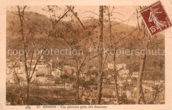 Grasse 06 Vue generale prise des Casernes