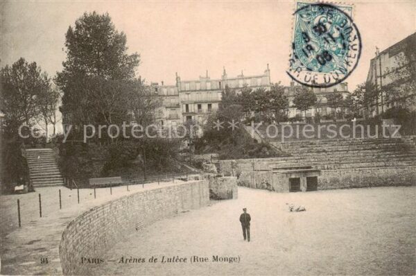 Paris 75 Arènes de Lutèce Rue Monge