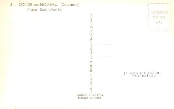 Conde-sur-Noireau Place Saint Martin Eglise – Bild 2