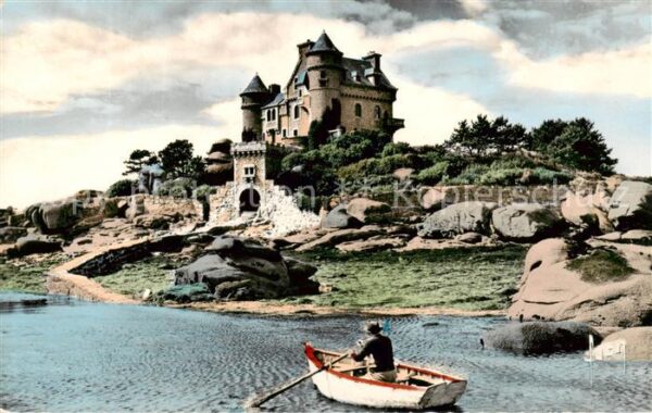 Tregastel 22 Cotes-d Armor Chateau de Costaeres au fut ecrit Quo V
