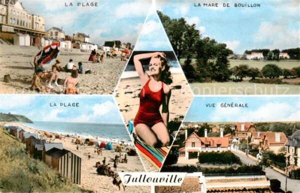 Jullouville La Plage La mare de Bouillon La Plage V