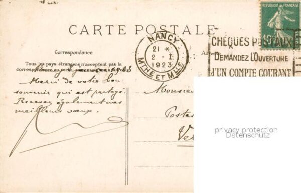 Nancy 54 Hotel des Postes Direction Departementa – Bild 2