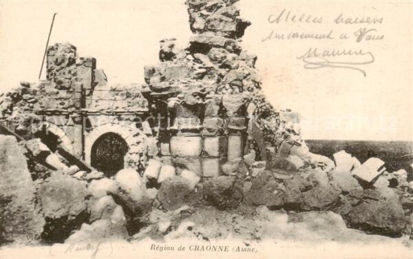 Craonne 02 Aisne Ruine