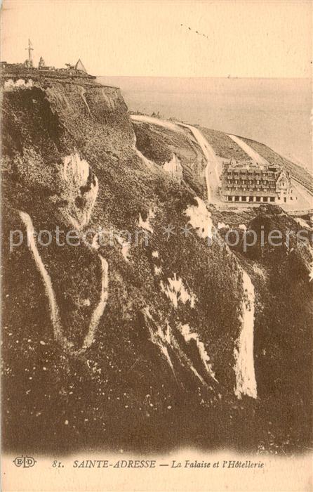 Sainte-Adresse La Falaise et l_Hotellerie