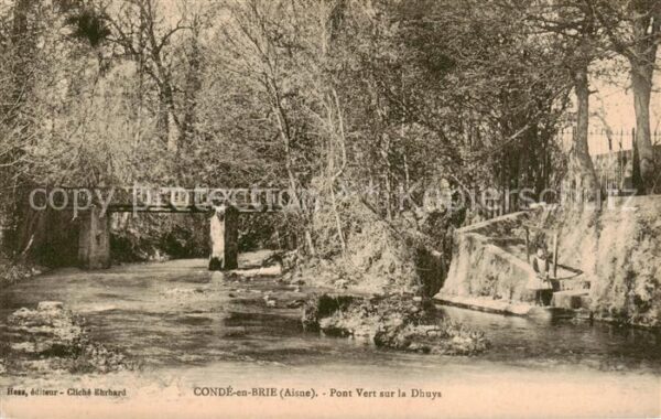 Conde-en-Brie 02 Pont vert sur la Dhuys