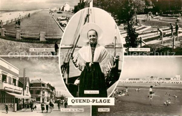 Quend Plage les Pins 80 Somme Boulevard Maritime Golf Miniature Avenu