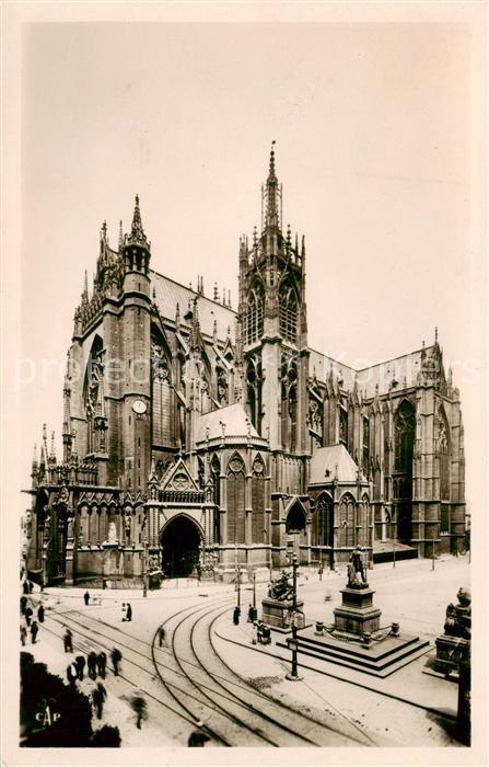 Metz  57 Moselle La Cathedrale