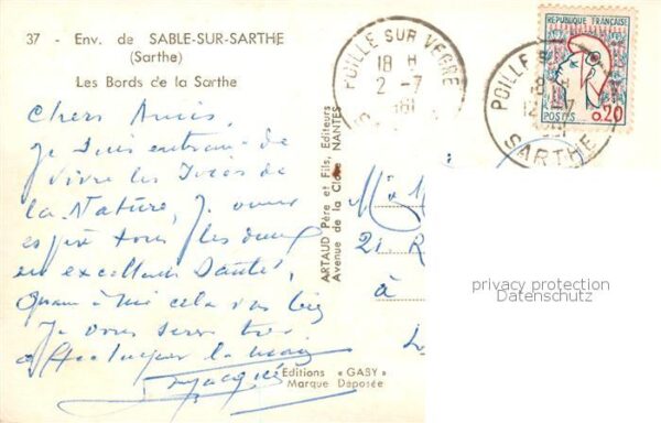 Sable-sur-Sarthe 72 Les bords de la Sarthe – Bild 2