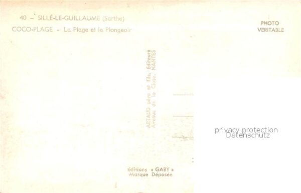 Sille-le-Guillaume 72 Sarthe Coco Plage et le Plongeoir – Bild 2