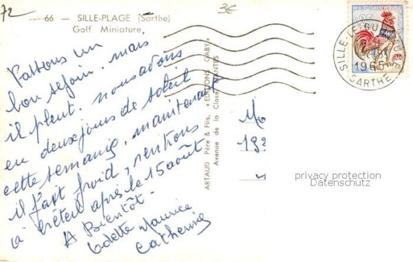 Sille-le-Guillaume 72 Sarthe Golf Miniature – Bild 2