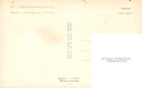 Messac d Ille-et-Vilaine 35 Moulin et Barrage sur la Vilaine – Bild 2