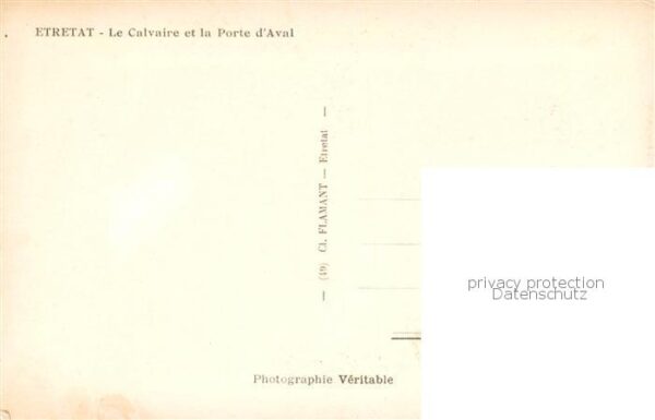 Etretat 76 Le Calvaire et la Porte d Aval – Bild 2
