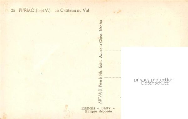 Pipriac Chateau du Val – Bild 2