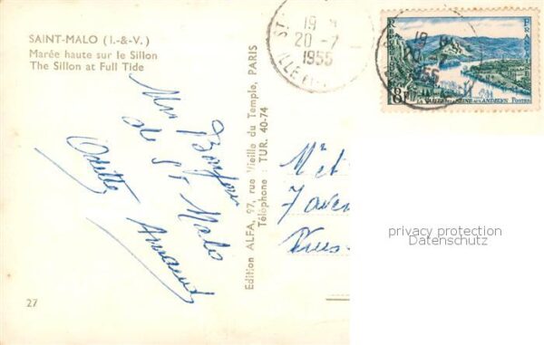 Saint-Malo 35 Marée haute sur le Sillon – Bild 2