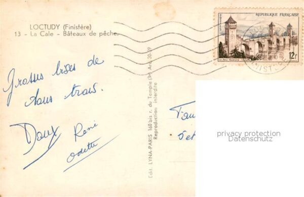 Loctudy 29 Finistere La Cale Bâteaux de pêche – Bild 2