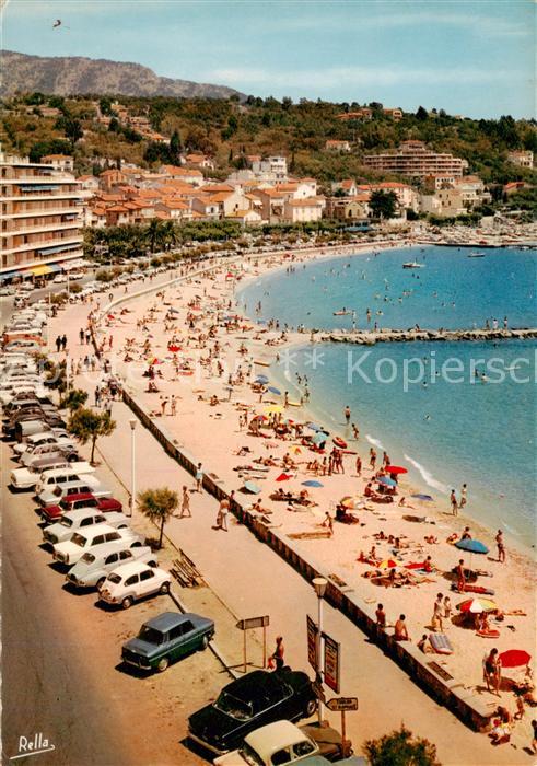 Le Lavandou La Plage Vue aerienne