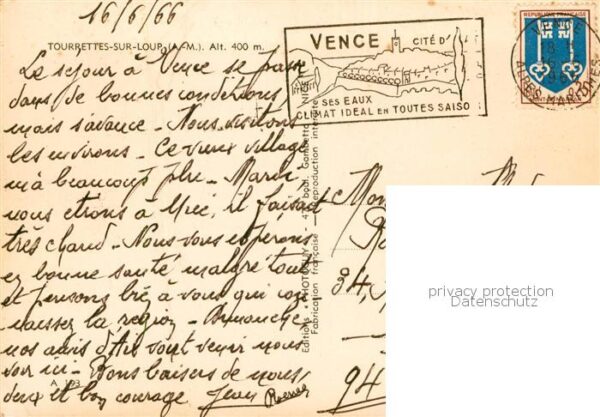 Tourrettes-sur-Loup 06 Alpes-Maritimes Vue d_ensemble – Bild 2