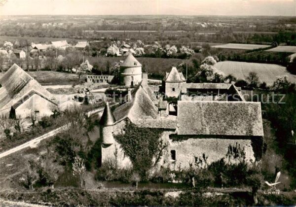 Chatillon-sur-Loire Beaulieu Le Manoir d’Assay Vue aerienne