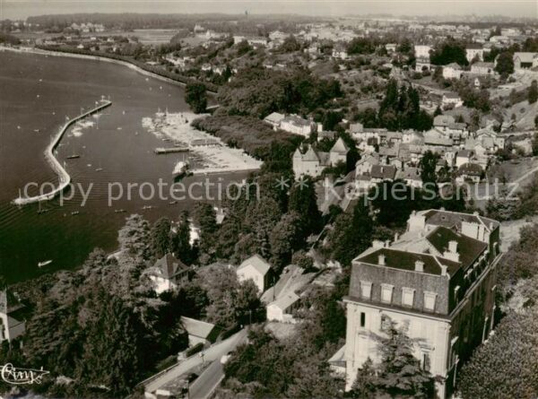 Thonon-les-Bains Le Port Vue aerienne