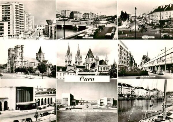 Caen 14 La Gueriniere Abbaye aux Dames La Gare