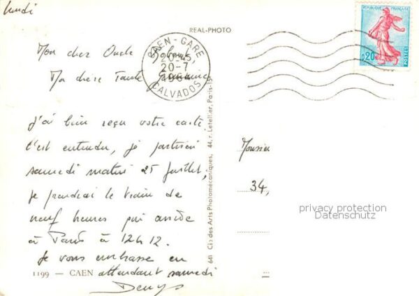 Caen 14 La Gueriniere Abbaye aux Dames La Gare – Bild 2